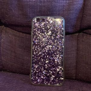 Purple Sparkly iPhone 6s case
